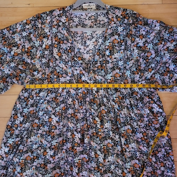 Natural Life floral mini dress XL - Picture 5 of 6
